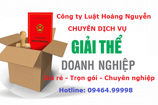 Dịch Vụ Giải Thể Công Ty