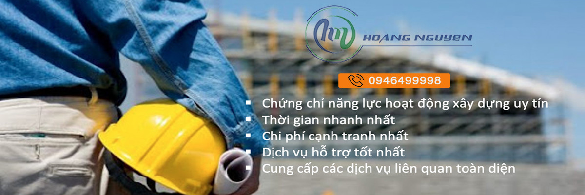 CHỨNG CHỈ NĂNG LỰC XÂY DỰNG